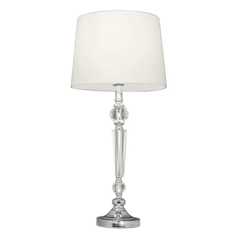 Lampa stołowa CHARLOTTE T01295CH-WH