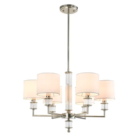 Lampa wisząca SUTTON P06446NI-WH